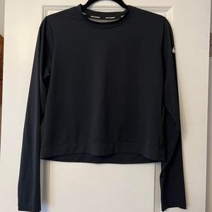 Nike Women's Black Long Sleeve with Mesh Back, Size M